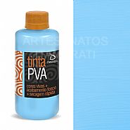 Detalhes do produto Tinta PVA Daiara Azul Menino 100 - 250ml 